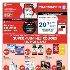 Image de la Promotion Circulaire Pharmaprix