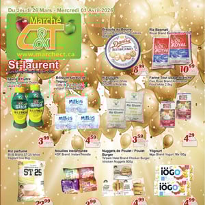 Image de la Promotion Circulaire Marché C & T - St-Laurent