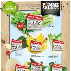 Image de la Promotion Circulaire Pomme Salade