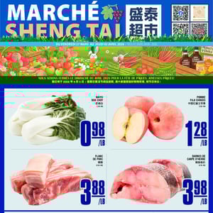 Image de la Promotion Circulaire Marché Sheng Tai