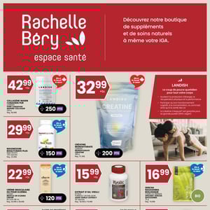 Image de la Promotion Circulaire Rachelle-Béry - Espace Santé