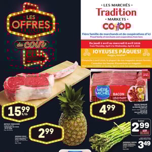 Image de la Promotion Circulaire Les Marchés Tradition - Nouveau-Brunswick
