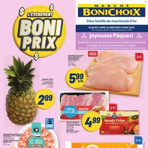 Image de la Promotion Circulaire Marché Bonichoix