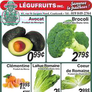 Image de la Promotion Circulaire Légufruits