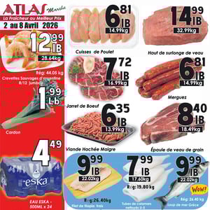 Image de la Promotion Circulaire Marché Atlas