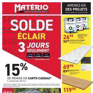 Image de la Promotion Circulaire Matério