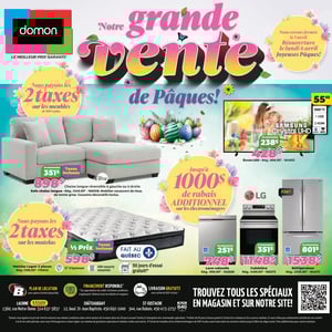 Image de la Promotion Circulaire Meubles Domon
