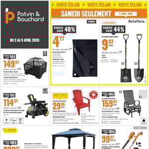 Image de la Promotion Circulaire Potvin & Bouchard