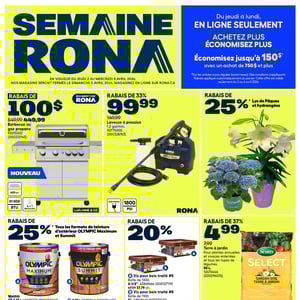 Image de la Promotion Circulaire Rona