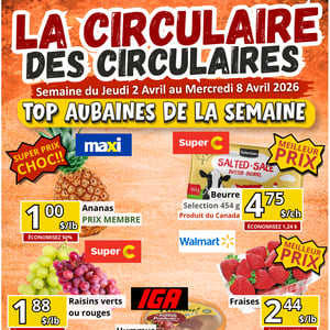 Image de la Promotion La Circulaire des Circulaires