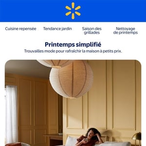 Image de la Promotion Circulaire Walmart - Printemps Simplifié