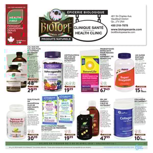 Image de la Promotion Circulaire Biotope