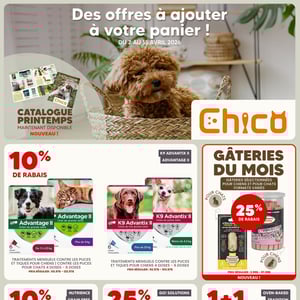 Image de la Promotion Circulaire Chico Boutique d'Animaux