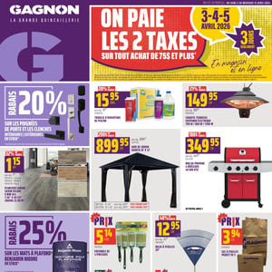 Image de la Promotion Circulaire GAGNON - La Grande Quincaillerie