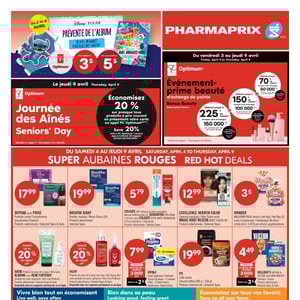 Image de la Promotion Circulaire Pharmaprix