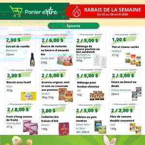 Image de la Promotion Circulaire Panier Extra