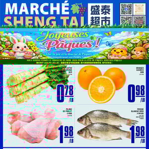 Image de la Promotion Circulaire Marché Sheng Tai