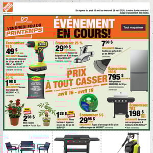 Image de la Promotion Circulaire Home Depot