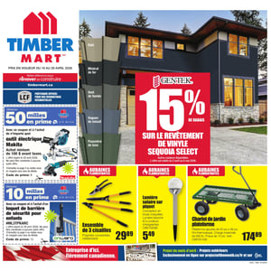 Image de la Promotion Circulaire Timber Mart