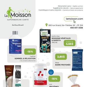 Image de la Promotion Circulaire La Moisson Supermarché Santé
