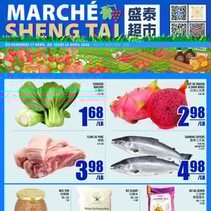 Image de la Promotion Circulaire Marché Sheng Tai
