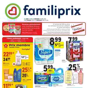 Image de la Promotion Circulaire Familiprix