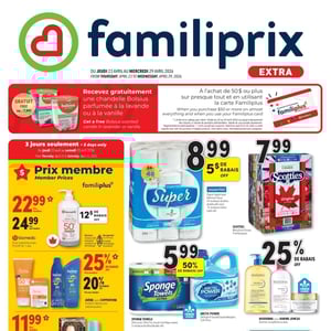 Image de la Promotion Circulaire Familiprix - Extra