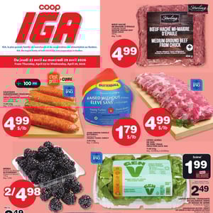 Image de la Promotion Circulaire IGA Coop - Îles de la Madeleine