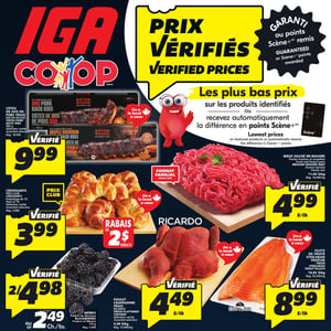 Image de la Promotion Circulaire IGA Coop Nouveau Brunswick