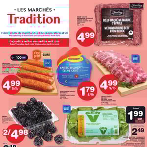 Image de la Promotion Circulaire Les Marchés Tradition