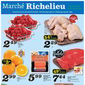 Image de la Promotion Circulaire Marché Richelieu