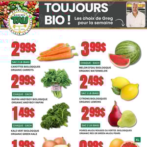 Image de la Promotion Circulaire TAU Marché d'alimentation Naturelle - Biologique