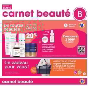 Image de la Promotion Circulaire Uniprix - Carnet Beauté