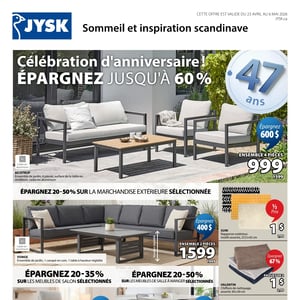 Image de la Promotion Circulaire Jysk
