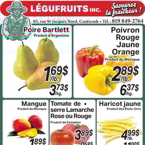Image de la Promotion Circulaire Légufruits