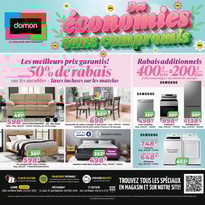 Image de la Promotion Circulaire Meubles Domon