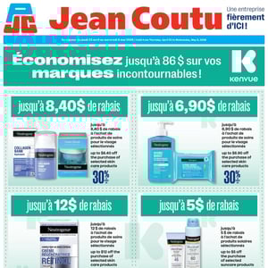 Image de la Promotion Circulaire Jean Coutu - Économisez plus