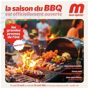 Image de la Promotion Circulaire Metro - La saison du BBQ