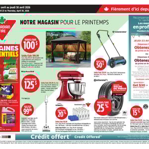 Image de la Promotion Circulaire Canadian Tire