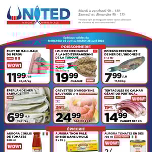 Image de la Promotion Circulaire United Supermarché