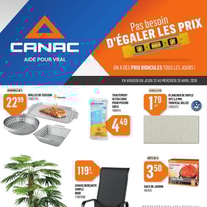 Image de la Promotion Circulaire Canac