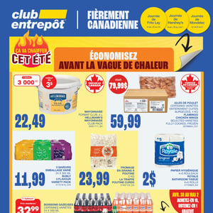 Image de la Promotion Circulaire Club Entrepôt