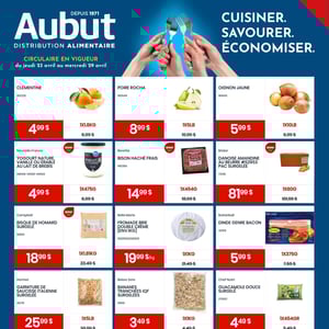 Image de la Promotion Circulaire Aubut