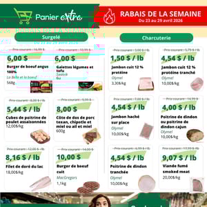 Image de la Promotion Circulaire Panier Extra