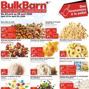 Image de la Promotion Circulaire Bulk Barn