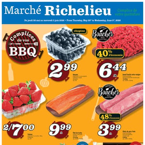 Image de la Promotion Circulaire Marché Richelieu à Labrecque