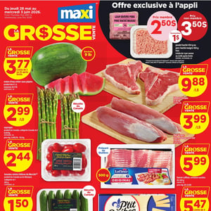 Image de la Promotion Circulaire Maxi à Baie-Comeau