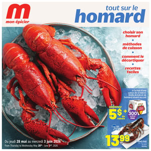 Image de la Promotion Circulaire Metro - Tout sur le homard à Candiac