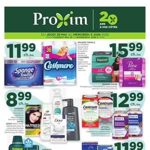 Image de la Promotion Circulaire Proxim à Senneterre