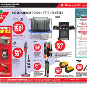 Image de la Promotion Circulaire Canadian Tire à Baie-Comeau
